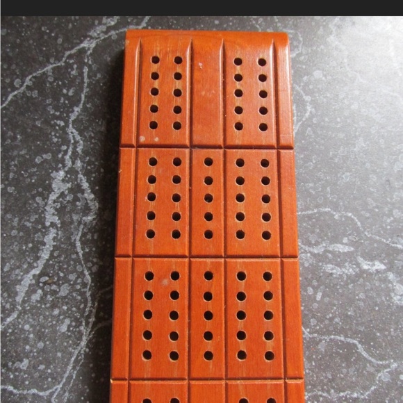 Horn Cribbage Board Made In The USA - Picture 2 of 4